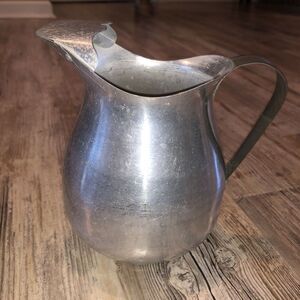 Vintage Pure Aluminum Water Pitcher
